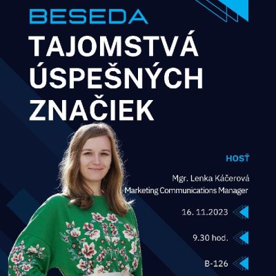 Tajomstvá úspešných značiek – 16. novembra